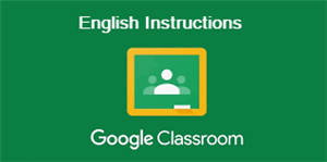 Google Classroom English Instructions Image 